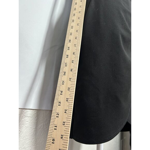 NWT Lulus Black Sleeveless Wrap Dress Black Medium Womens Elegant Evening Dress - Picture 8 of 13